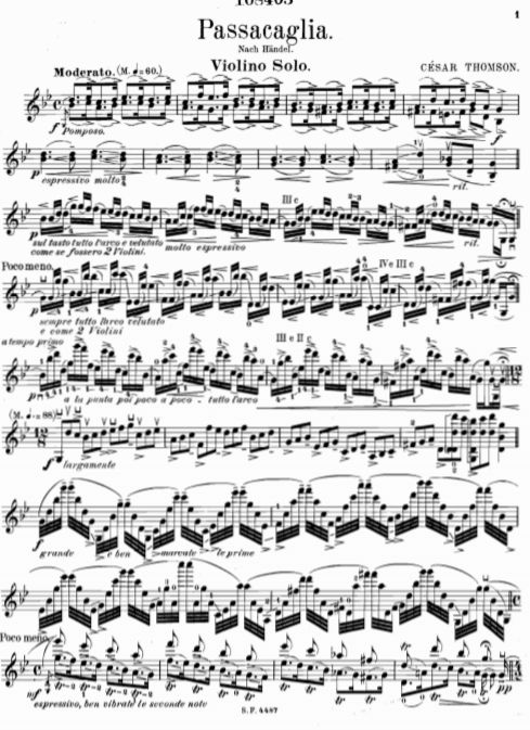 亨德尔4小提琴谱_亨德尔第四小提琴奏鸣曲 小提琴独奏谱 钢琴伴奏谱