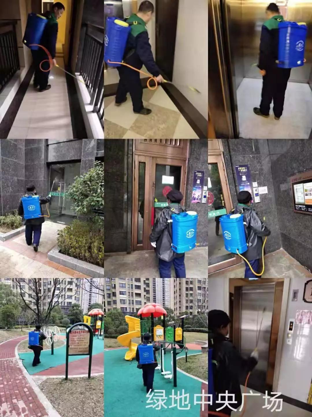 蚌埠封控79个小区，恒大小区集体大合唱！守住防线，这些物业人在奋斗！_消毒