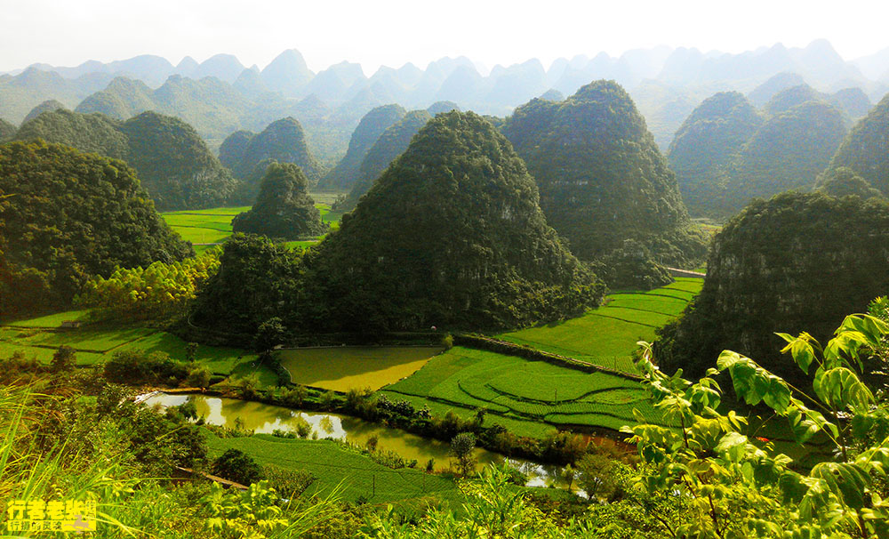 贵州兴义万峰林,让徐霞客作诗称赞的天下奇观,两万座山峰为林