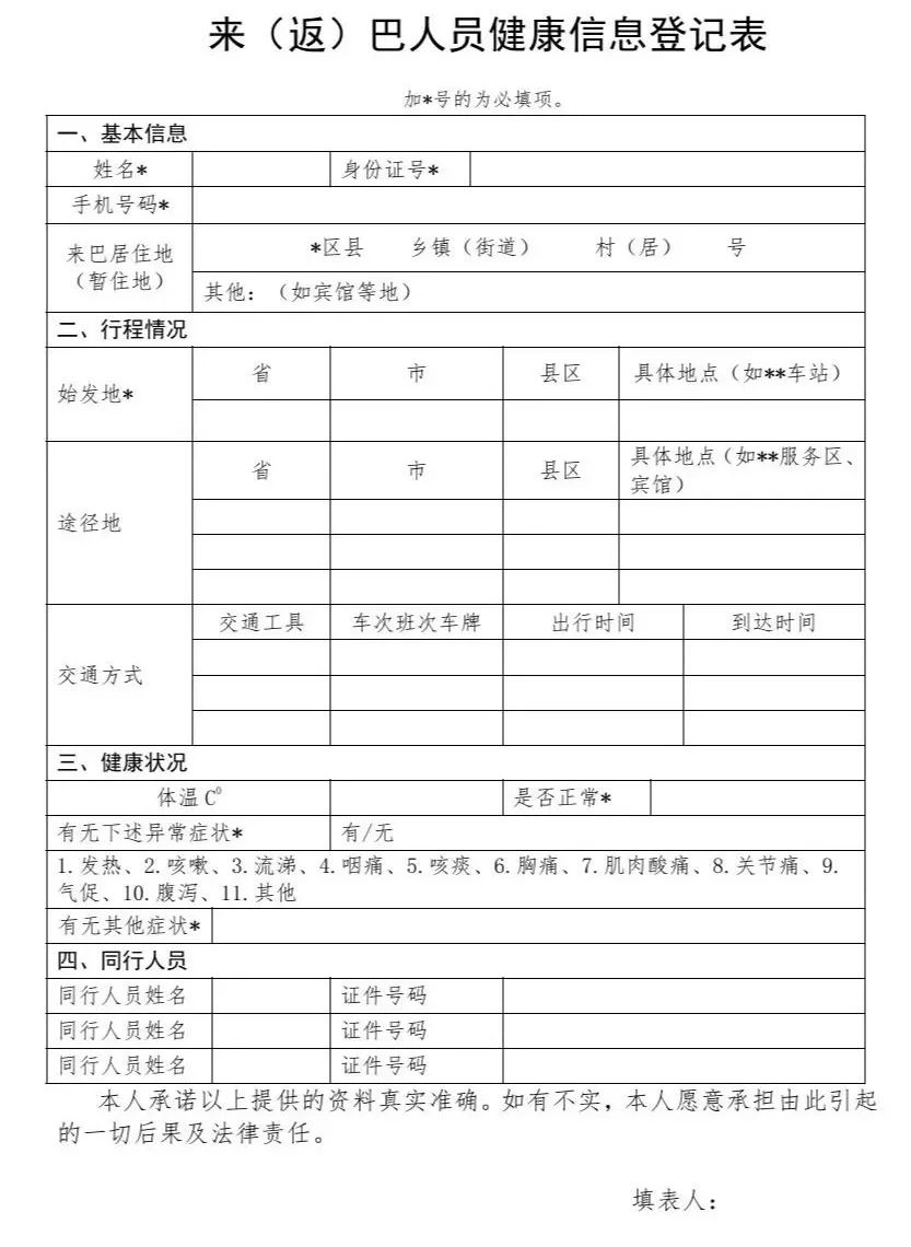 人口信息登记表_应聘人员信息登记表模板