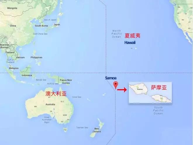 南太平洋之争:为什么西萨摩亚是独立国家,而东萨摩亚却被美国占领?
