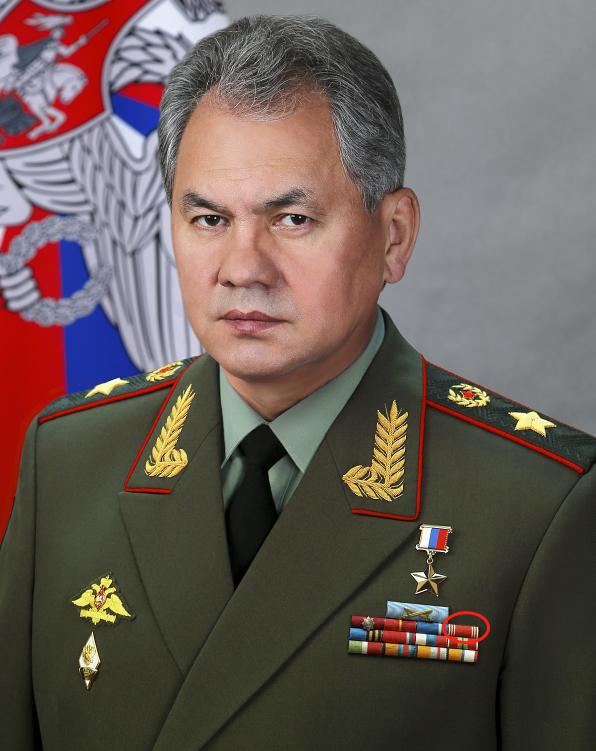 原创俄罗斯国防部长绍伊古大将14枚勋章全面解析2枚星章最高贵