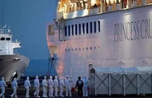 新冠病毒游轮！217人染毒成海外密度最大毒区 惹