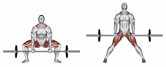 健身动作之硬拉的分类正确选择精准训练臀部背部大腿肌肉