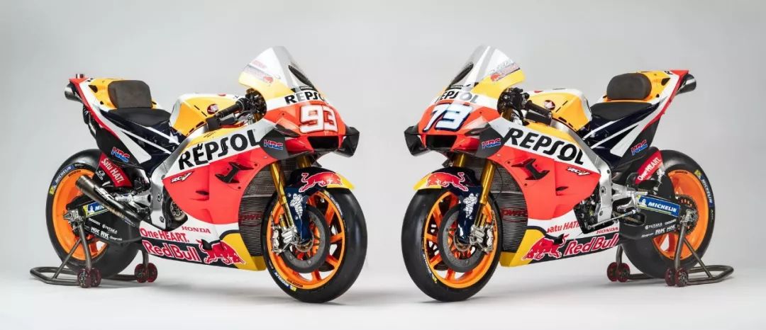 honda motogp 工厂车队 2020 赛季发布会  下面的图片,repsol honda