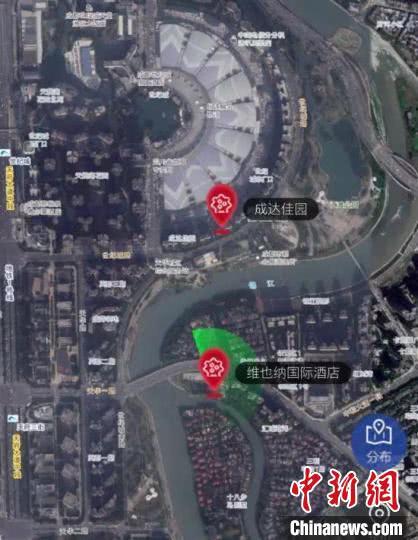 中国首款"疫情卫星地图"速查系统覆盖全国图片