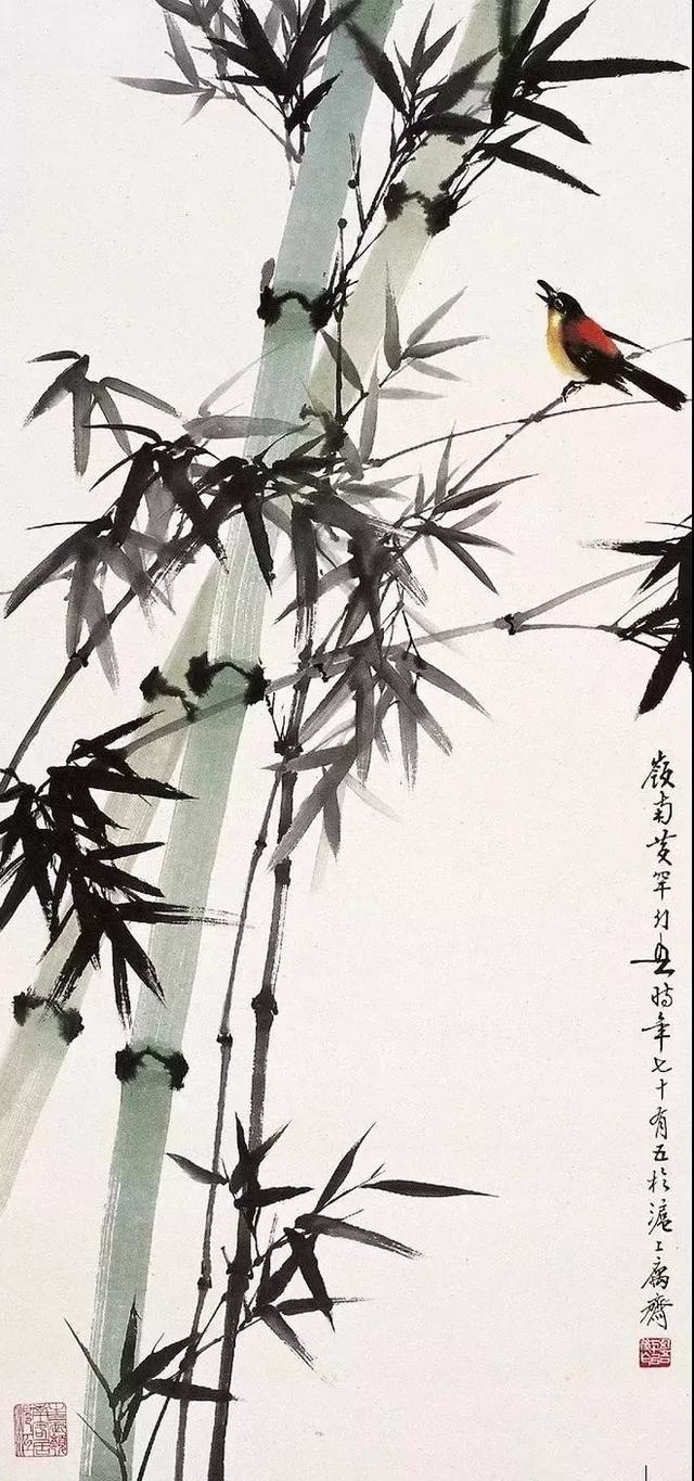 书画:这三位大师画竹,真美