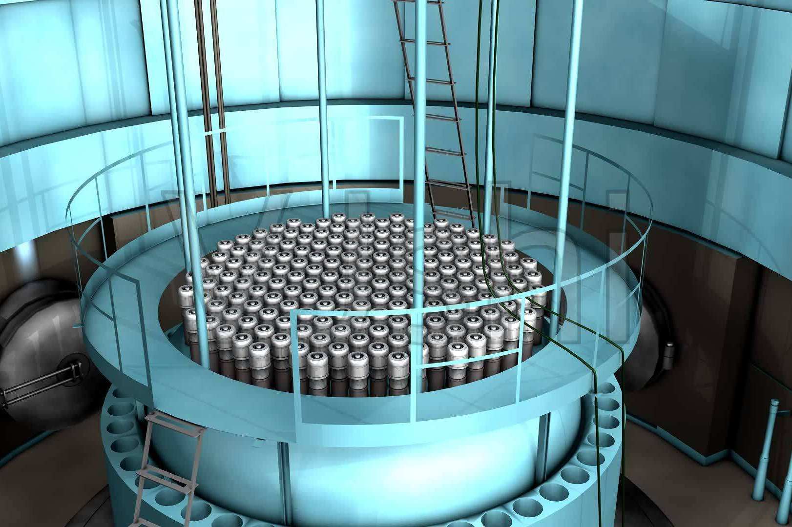 核反应堆在泳池内点火,科幻感瞬间溢出屏幕