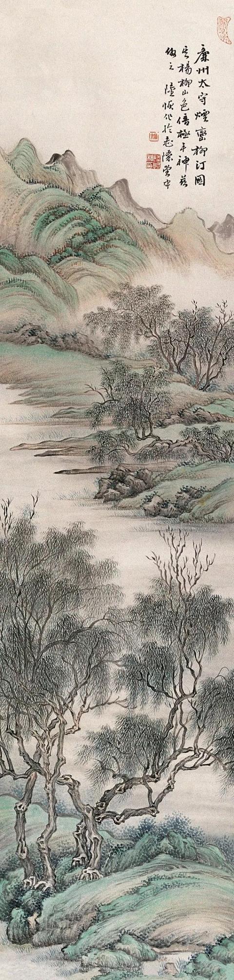 书画清末全才画家陆恢国画作品欣赏