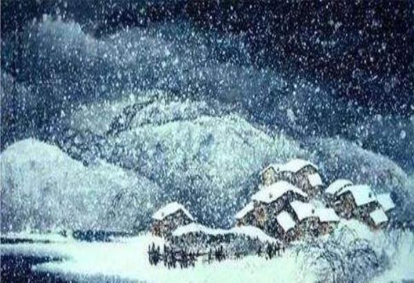 十首咏雪诗词，其中一首为帝王之作，流传千古！