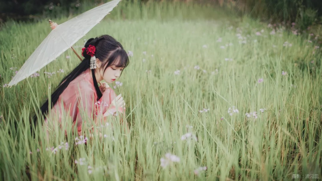 汉服小仙女惊鸿一瞥倾心至今