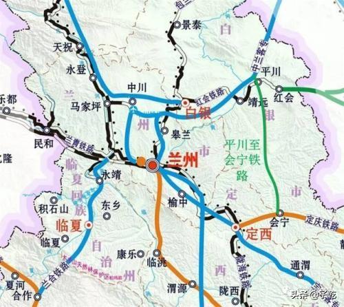 甘肃进入高速铁路新时代,兰汉铁路再此提出,预计2023年完工