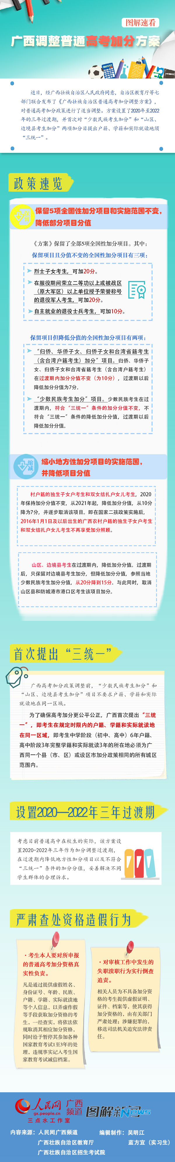 重磅！广西调整普通高考加分方案