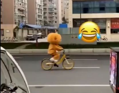 笑着哭了，一女子穿成长颈鹿去医院挂号，竟是