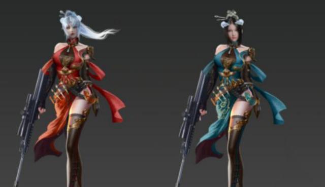 角色的图片,其中令玩家们印象最深刻的就是上图中这款锦毛鼠,国风的