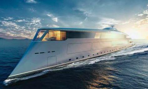 富人的游戏--6亿美元的超级游艇