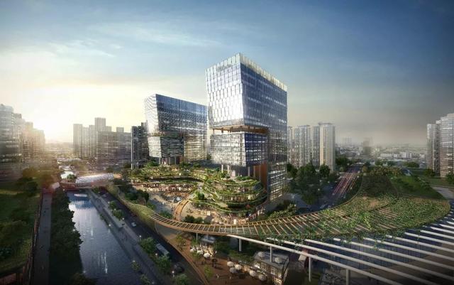 广州大坦沙规划设计方案重塑广州城西新形象