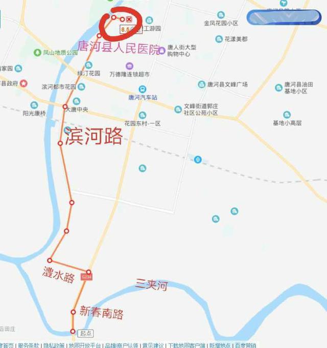 县人民医院就诊行车路线如下:  1,三夹河以南乡镇:g234国道—新春路