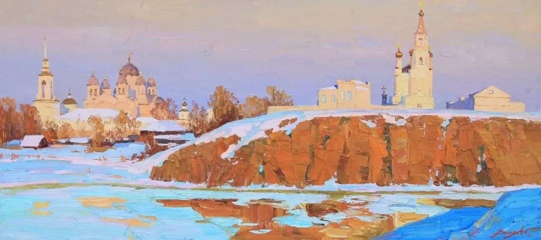 俄罗斯艺术家德米特里·瓦西里耶夫风景油画作品赏析