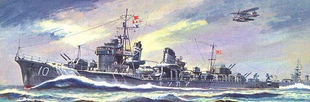 二战日军海军的第一神舰雪风号驱逐舰几乎见证日本海军的兴衰历史