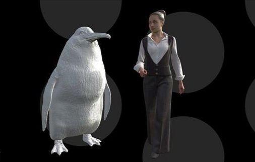 一只企鹅猜成语_qq企鹅图片