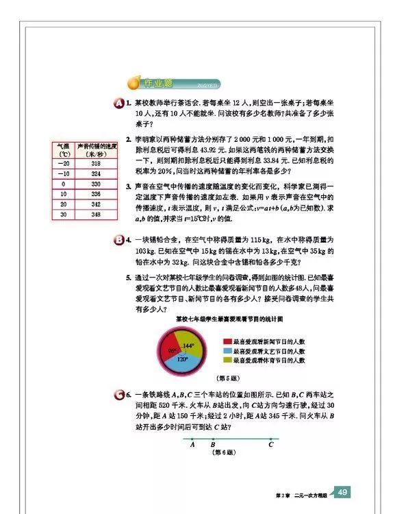 浙教版七年级数学下册电子教材