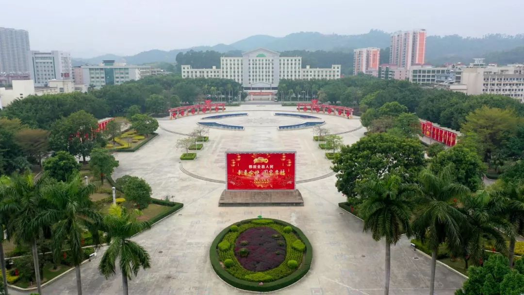 丰顺县城还是那么的安静