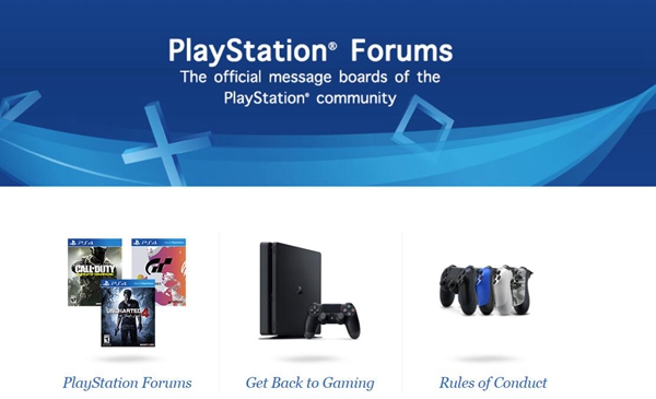 索尼将于2月27日正式关闭PlayStation官方论坛