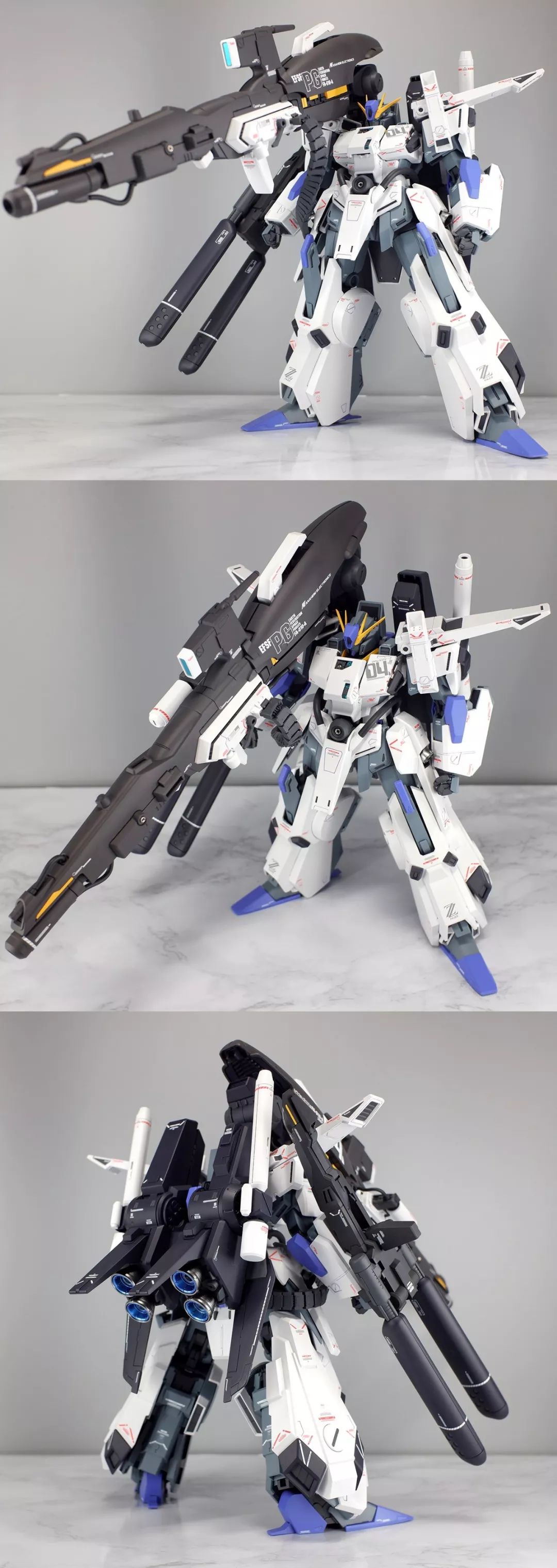 兵贵神速，MG 1/100 FAZZ 涂装新作，一起来“望梅止渴”_手机搜狐网