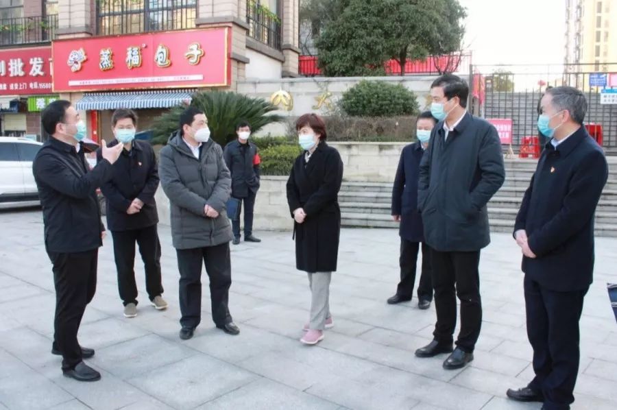 今天上午李爱武市长来云溪督导这三项工作