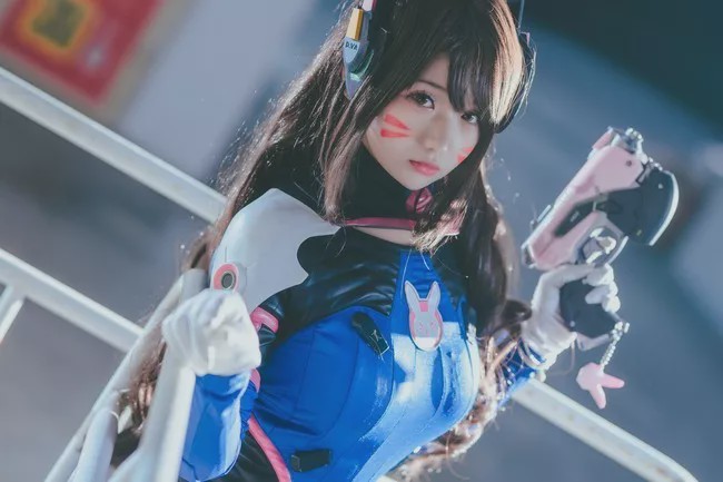 cosplay:《守望先锋》dva@你的馨儿