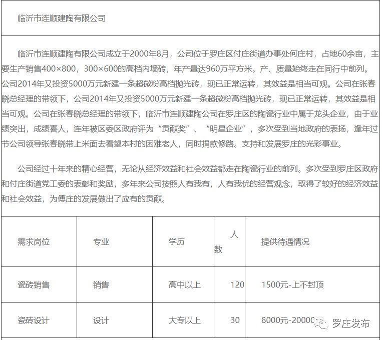 临沂市连顺建陶有限公司山东宏旺实业有限公司山东东宇建陶有限公司