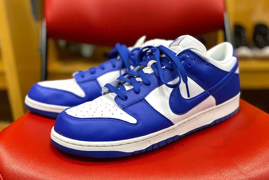 每日鞋讯 nike dunk low 肯塔基配色实物图曝光