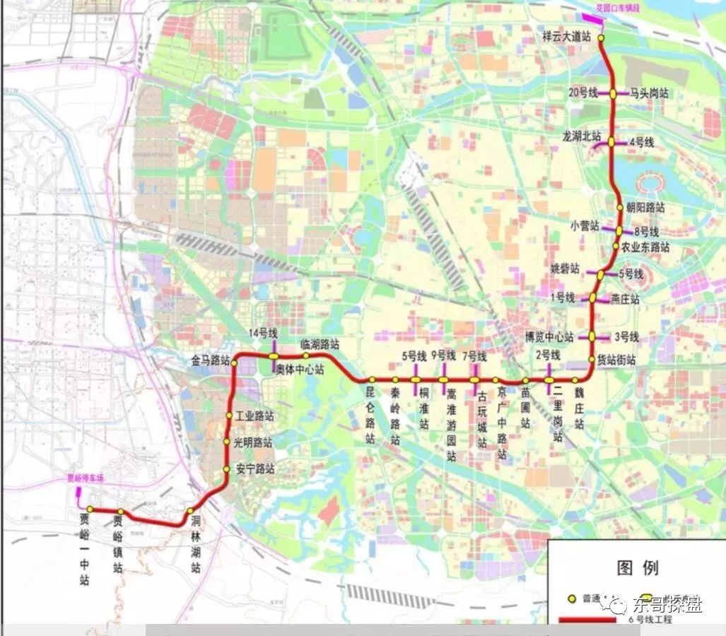 "不需换乘"是地铁6号线的最大亮点,未来即便需要前往郑州其他地方,6
