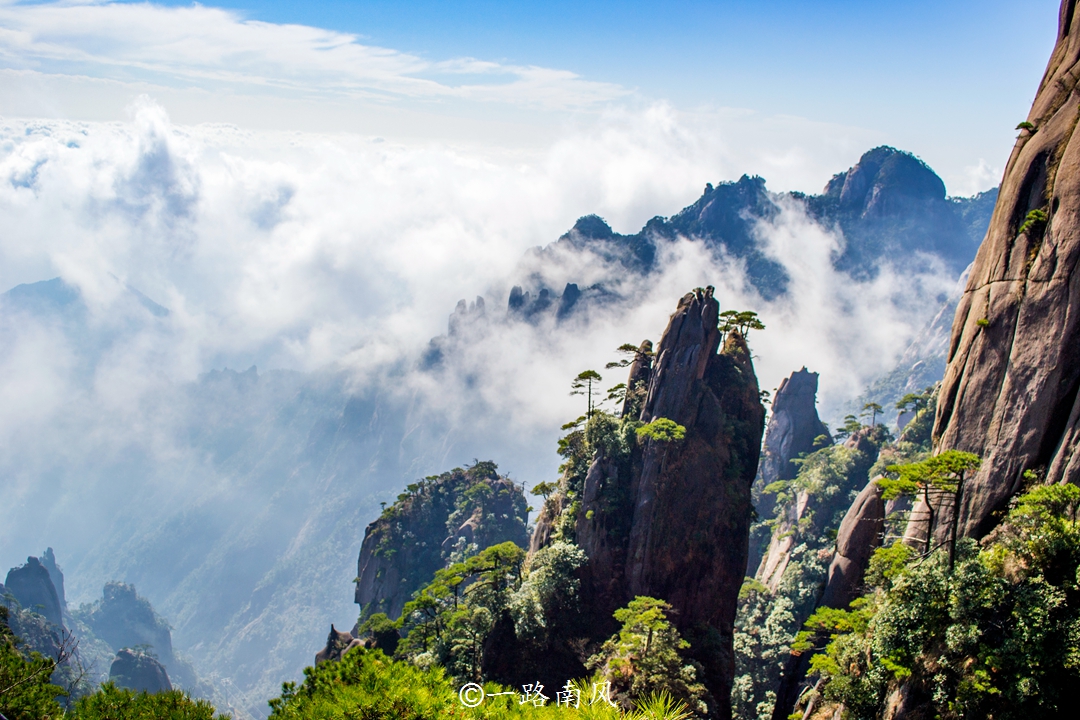 原创江西最美的山，和黄山齐名，云雾缭绕美似仙境！