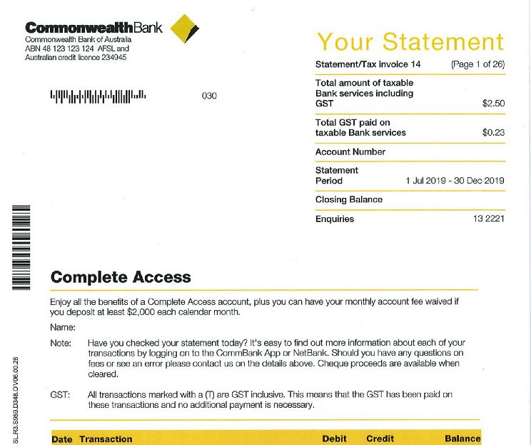 桂冠签证专家| 如何下载不同银行的对账单(bank statement)