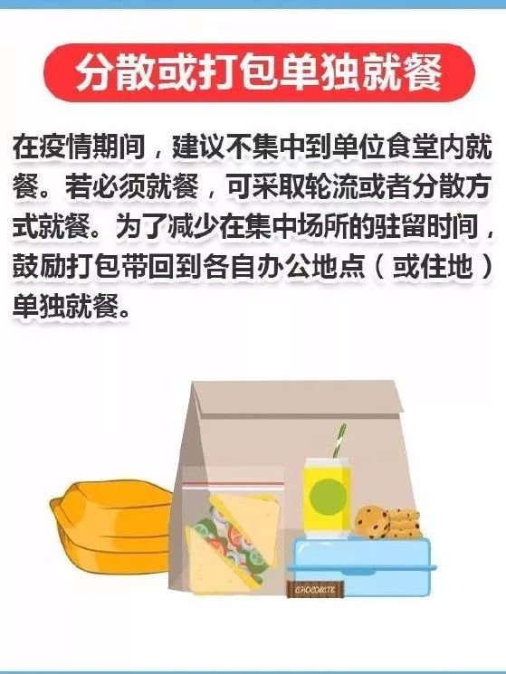 推荐阅读 | 疫情期间食堂安全就餐,九条指南要记牢!