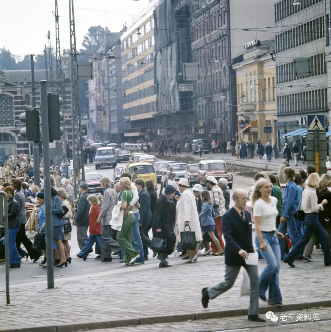 老照片1978年世界大城市街景