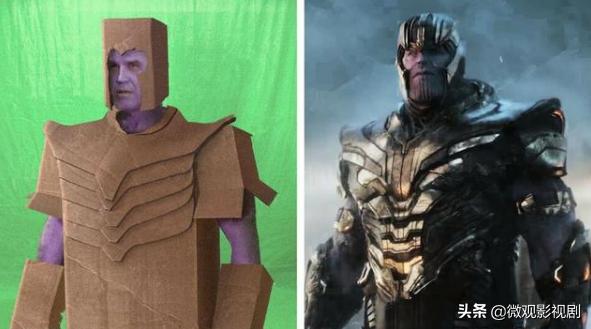 沙巴体育登陆当漫威去掉特效灭霸变成纸箱人超级英雄在跑步机上原