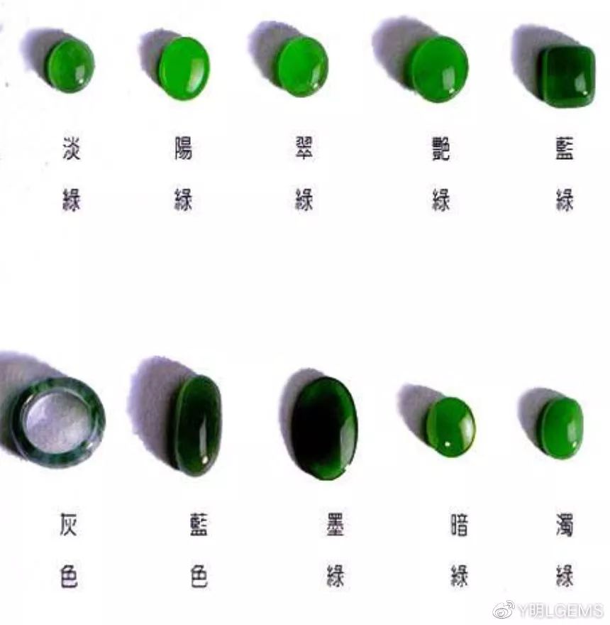 翡翠颜色识别和理解翡翠颜色颜色对翡翠价值的重要影响