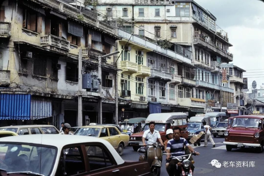 老照片1978年世界大城市街景