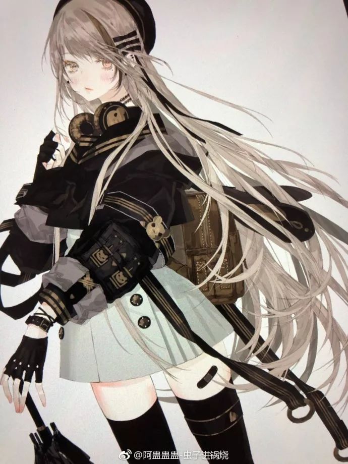 阿蛊,职业插画师,原画师,新蕾杂志画手