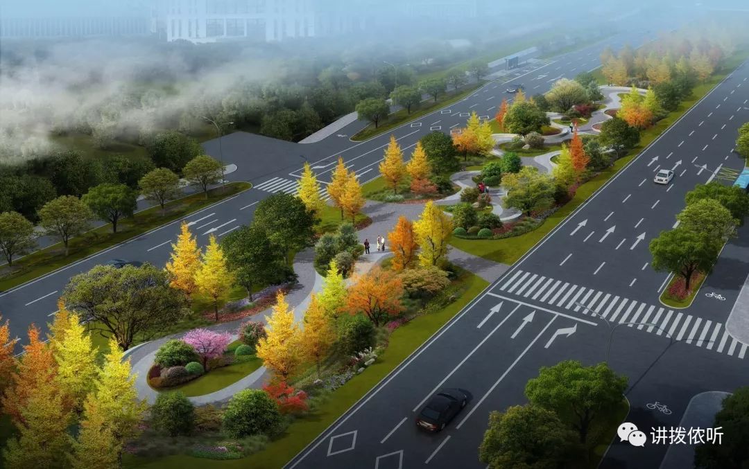效果图出炉!千岛路提升改造工程预计9月基本完工