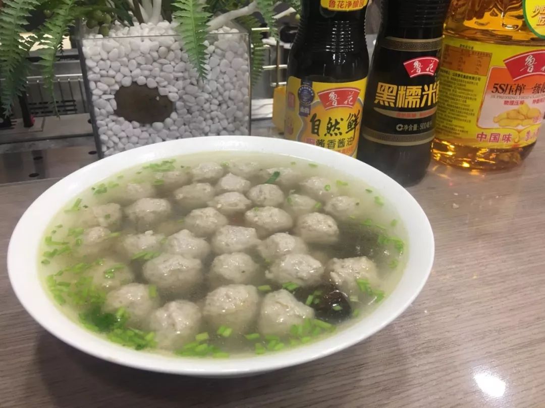 美食淄博我有招牌菜清汆丸子