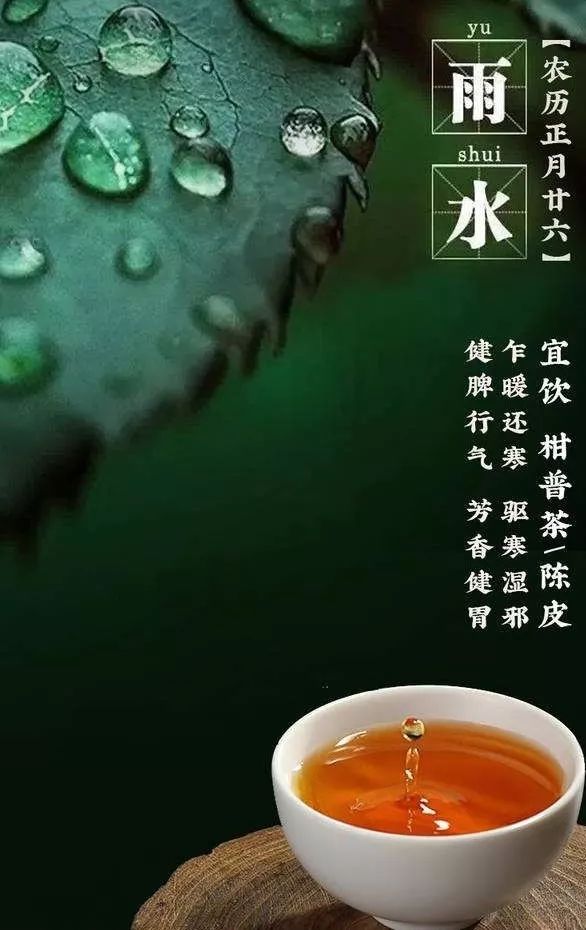 茶韵雨水节气之后如何养生喝茶