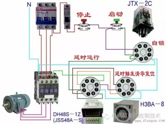 三相异步电动机控制电路图_电动机控制电路精选