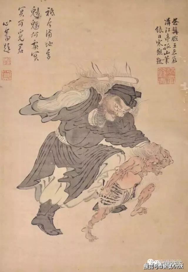 齐心抗"疫",斩魔降妖,历代名家《钟馗图》丨聚镁art0x