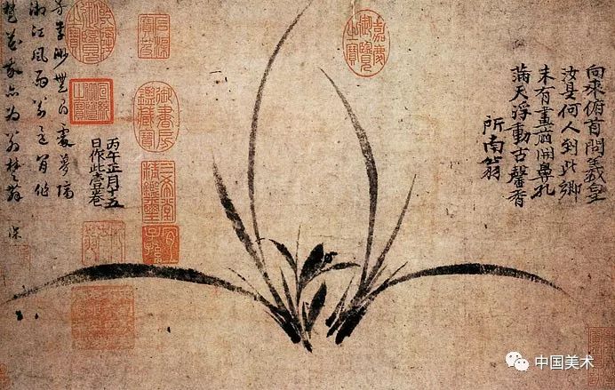 【书画欣赏】幽谷兰香:历代名家写兰精赏_兰花