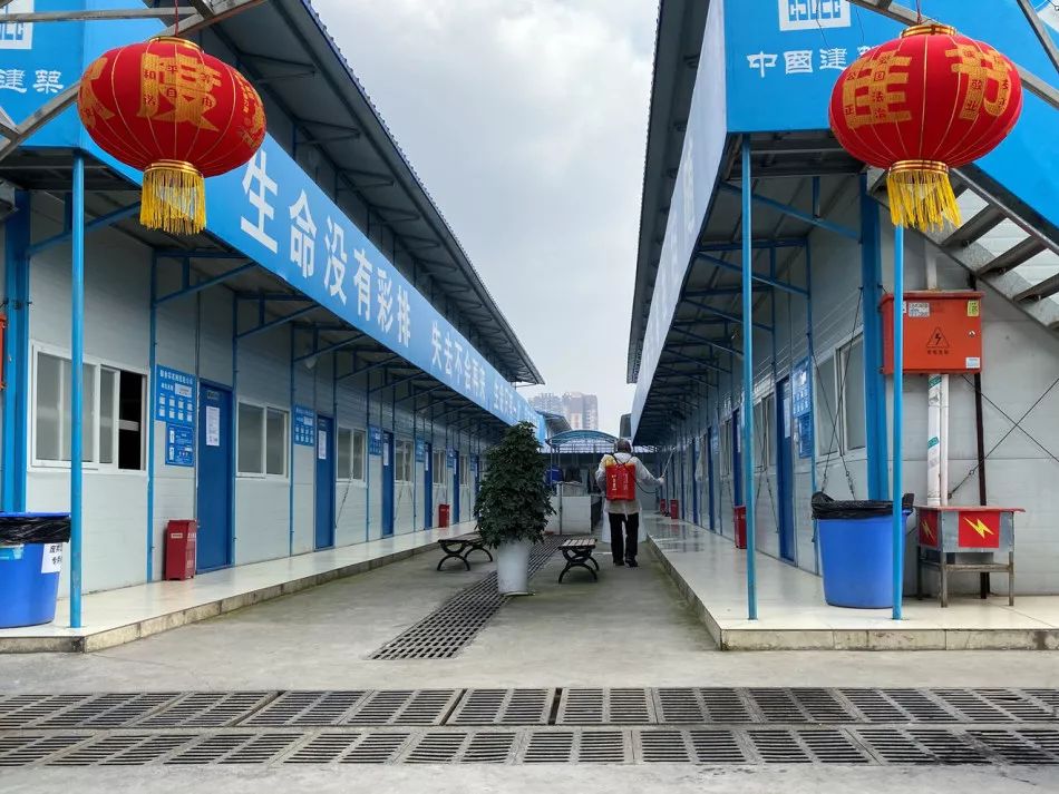 建筑人复工复产的典范工地,学习一下!