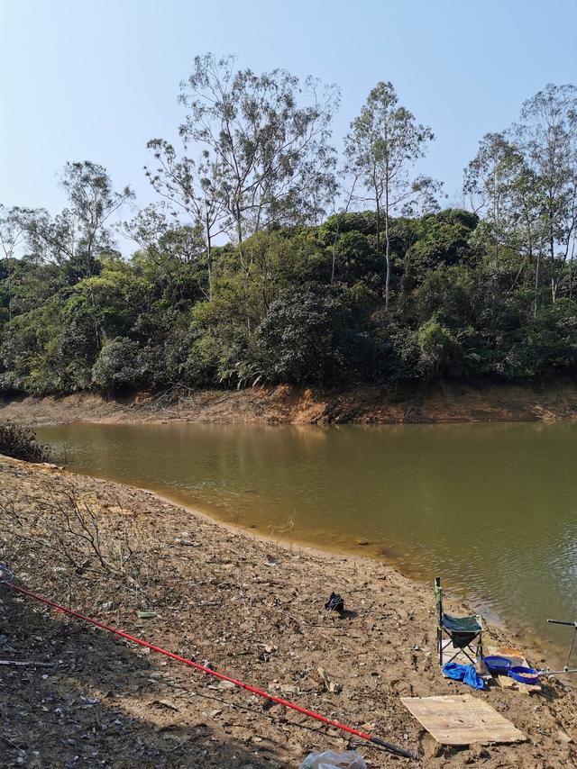 东莞黄江大石坑水库垂钓记